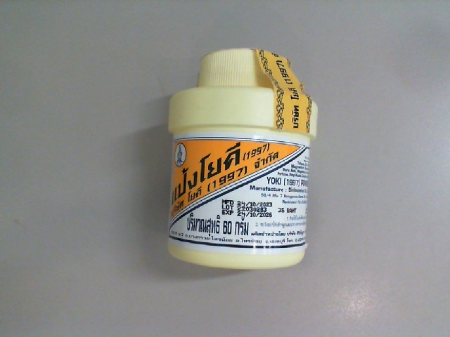 Talcum powder 1997 Yoki Talcum powder 1997 Yoki