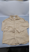 Long-sleeved plaid shirt