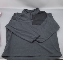 Starter brand half-zip fleece pullover.