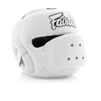 FAIRTEX Full Face Protector Headguard white