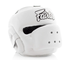 FAIRTEX Full Face Protector Headguard white