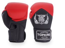 TOPKING GLOVES BLACK RED BLEND TKBGBL-BK-RD-16OZ