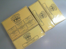 Set of 4 TWG Tea. Vanilla Bourbon. English Breakfast. Cream Caramel. Big Set Set of 4 TWG Tea. Vanilla Bourbon. English Breakfast. Cream Caramel. Big Set