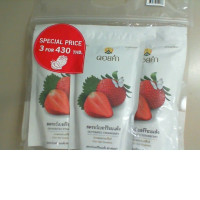 Set of 3 Dehydrated strawberry Doi Kham