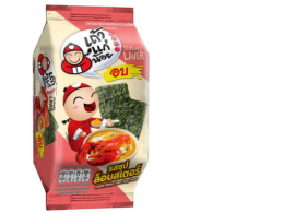 Tao Kae Noi Roasted Seaweed, Lobster Soup Flavor