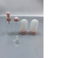 set of 5 Portable dispensing bottles
