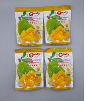 Set of 4  Goody Crispy Jackfruit, a snack produced in Thailand.