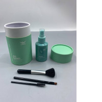 Facial cleanser and skincare.