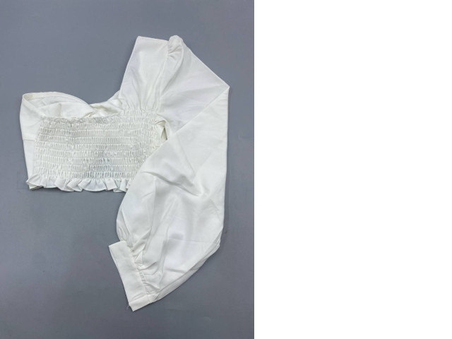 Off-shoulder crop top Off-shoulder crop top