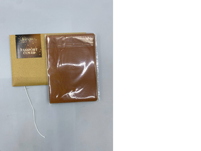 This brown passport holder. This brown passport holder.