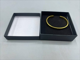 A bracelet in a black box. A bracelet in a black box.