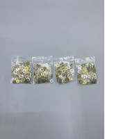 set of 4 Alloy gears for DIY crafts.