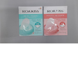 Set of 2 Rojukiss Serum Treatment Pads, available in REJU-PDRN for glowing skin and Phyto-Retinol for wrinkle reduction. Set of 2 Rojukiss Serum Treatment Pads, available in REJU-PDRN for glowing skin and Phyto-Retinol for wrinkle reduction.