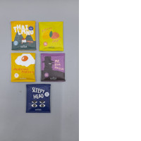 Set of 5 Drip coffee bags from The Summer Coffee Company, a brand known for its fun packaging and focus on Thai coffee culture.