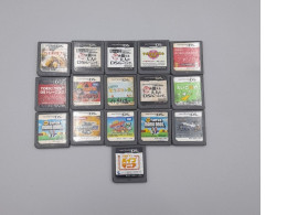 Set of 16 Nintendo DS game cartridge collection set Set of 16 Nintendo DS game cartridge collection set
