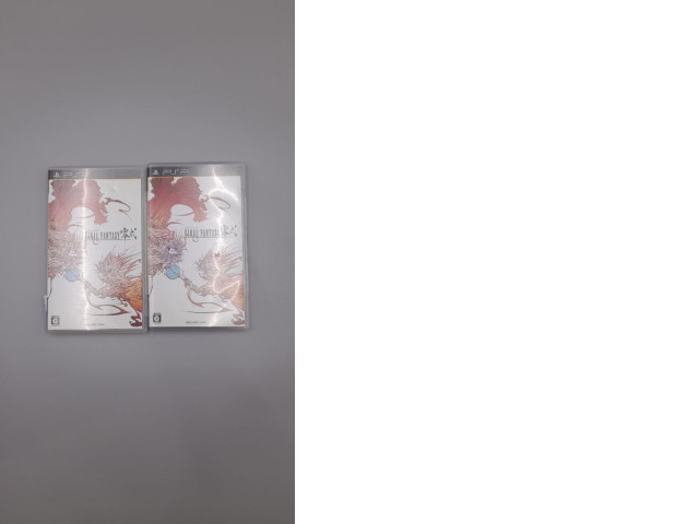 Set of 2 the Japanese release of Final Fantasy Type-0 for the Sony PlayStation Portable (PSP). Set of 2 the Japanese release of Final Fantasy Type-0 for the Sony PlayStation Portable (PSP).