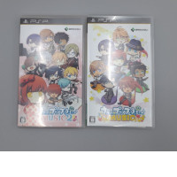 Set of 2 Japanese PlayStation Portable (PSP) rhythm games titled Uta no Prince-sama MUSIC and Uta no Prince-sama MUSIC 2.