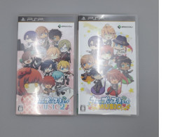 Set of 2 Japanese PlayStation Portable (PSP) rhythm games titled Uta no Prince-sama MUSIC and Uta no Prince-sama MUSIC 2. Set of 2 Japanese PlayStation Portable (PSP) rhythm games titled Uta no Prince-sama MUSIC and Uta no Prince-sama MUSIC 2.