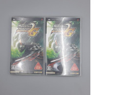 Set of 2 Monster Hunter Portable 2nd G Japanese version for Sony PSP game console. Set of 2 Monster Hunter Portable 2nd G Japanese version for Sony PSP game console.