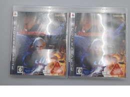 Set of 2 Japanese version of the video game Devil May Cry 4 for the Sony PlayStation 3 console. Set of 2 Japanese version of the video game Devil May Cry 4 for the Sony PlayStation 3 console.