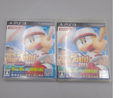 Set of 2 Jikkyou Powerful Pro Yakyuu 2011, a baseball simulation video game developed by Diamond Head and published by Konami. Set of 2 Jikkyou Powerful Pro Yakyuu 2011, a baseball simulation video game developed by Diamond Head and published by Konami.