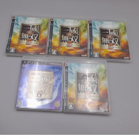 Set of 5 apanese import action game Shin Sangoku Musou 5 (known as Dynasty Warriors 6 outside Japan) for the Sony PlayStation 3. 