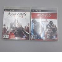 Set of 2 Japanese PlayStation 3 games from the Assassin's Creed series.