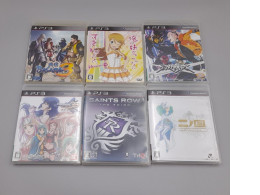 Set of 6 Japanese PlayStation 3 (PS3) games include Sengoku Basara 3, Ore no Imouto ga Konnani Kawaii Wake ga Nai, E.X. Troopers, Tales of Graces F, Saints Row: The Third, and Ni no Kuni: Wrath of the White Witch. Set of 6 Japanese PlayStation 3 (PS3) games include Sengoku Basara 3, Ore no Imouto ga Konnani Kawaii Wake ga Nai, E.X. Troopers, Tales of Graces F, Saints Row: The Third, and Ni no Kuni: Wrath of the White Witch.