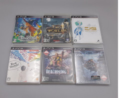 Set of 6 Games for the Sony PlayStation 3 (PS3) console: Dead Rising 2 and Lost Planet 3, The Witch and the Hundred Knight, Two Worlds II, Ni no Kuni: Wrath of the White Witch, Beat Sketch!, Dead Rising 2 and Lost Planet 3. Set of 6 Games for the Sony PlayStation 3 (PS3) console: Dead Rising 2 and Lost Planet 3, The Witch and the Hundred Knight, Two Worlds II, Ni no Kuni: Wrath of the White Witch, Beat Sketch!, Dead Rising 2 and Lost Planet 3.