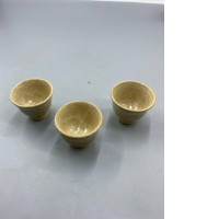 Set of  3 Hagi tea cup