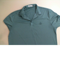 Men's green polo shirt