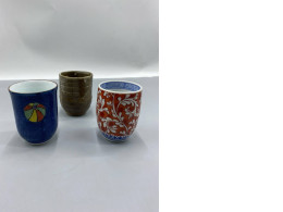 set of 3 Aritayaki tea cup set of 3 Aritayaki tea cup