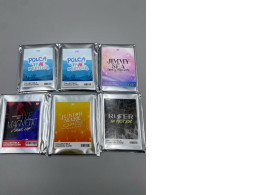 Stt of  6 A random collectible card set from the series.