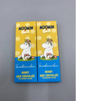 set of 2 Chocolate with honey and riceberry crackers (Moomin Cafe)