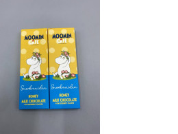 set of 2 Chocolate with honey and riceberry crackers (Moomin Cafe)