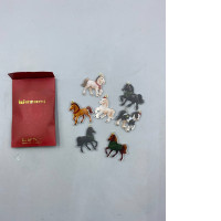 set of 7 Lucky magnetic keychain