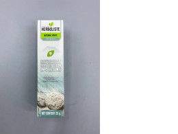 Twin Lotus Herbaliste Natural White toothpaste, 25 grams.