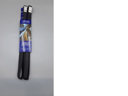 This Bates stirrup strap features a studded buckle design to minimize the bulk under the rider's legs.