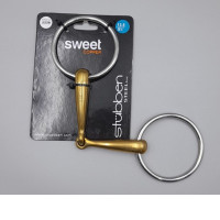 Stübben Steeltec Sweet Copper Loose Ring Snaffle Bit (Article no. 2226). 