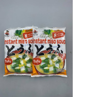 set of 2 Shinshuichi brand instant miso soup mix with tofu.