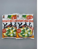 set of 2 Shinshuichi brand instant miso soup mix with tofu.