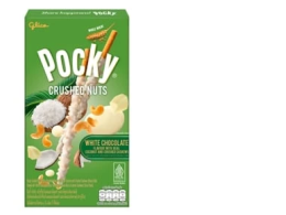 POCKY Crushed Nuts White Chocolate with Coconut Flakes & Cashews 25 g. POCKY Crushed Nuts White Chocolate with Coconut Flakes & Cashews 25 g.