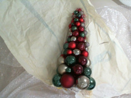 Christmas tree made of balls