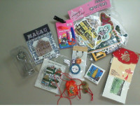 Macau magnet and keychain set