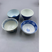 set of 4 Japanese tea cup