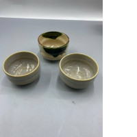 set of 3 Matcha green tea cup