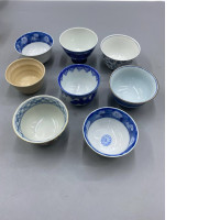 set of 8 Teacup