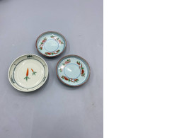 set of 3 Porcelain plate