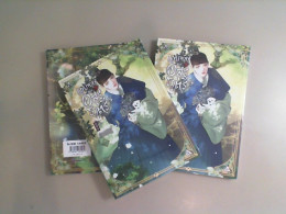 A set of 3 volumes, books in Korean, Ananas. C.R. Jade