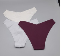 Set of 3 Plain women's underwear